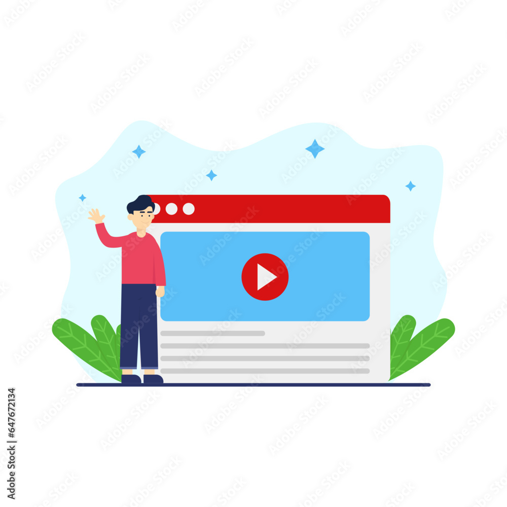 Business Flat Illustration Video Ads Business Flat Illustration Video Ads