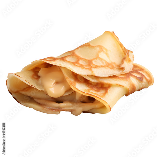 Crepe Isolated on Transparent Background