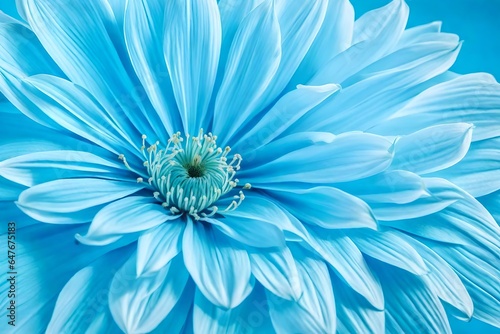 blue and white chrysanthemum for wallpaper