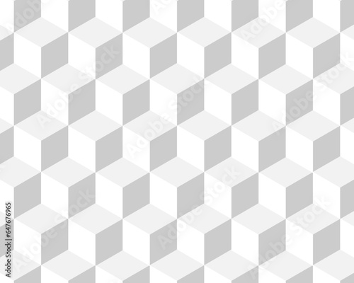 Vector 3d shape white background