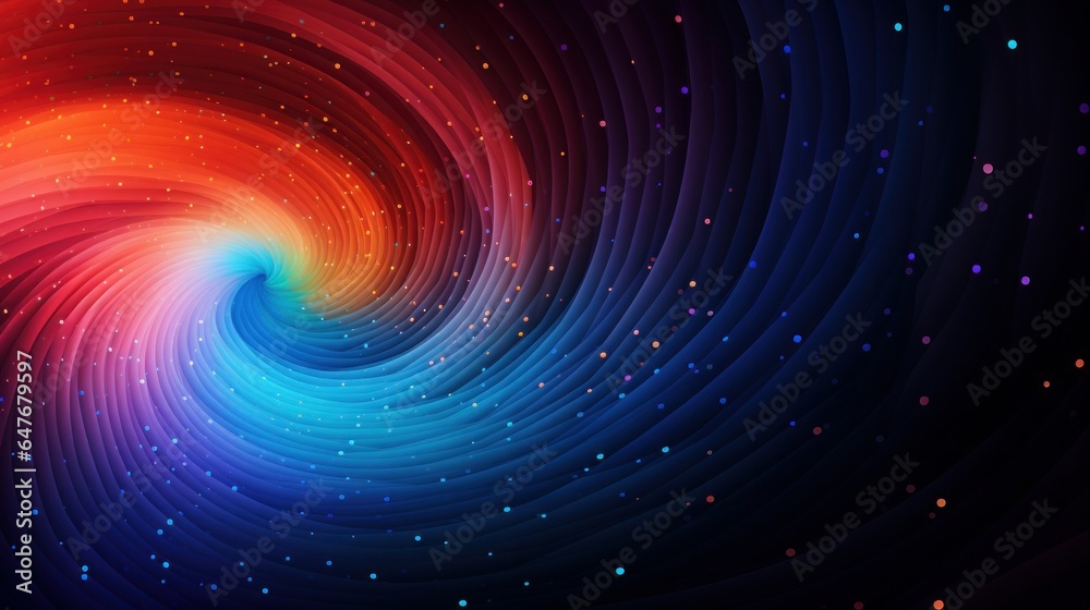 An abstract vector background with dynamic lines representing the rhythmic pattern of a spiral sound wave An abstract vector background with dynamic lines representing the rhythmic pattern of a spiral sound wave