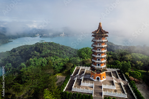 Obraz na płótnie Taiwan most popular landmarks w salonie
