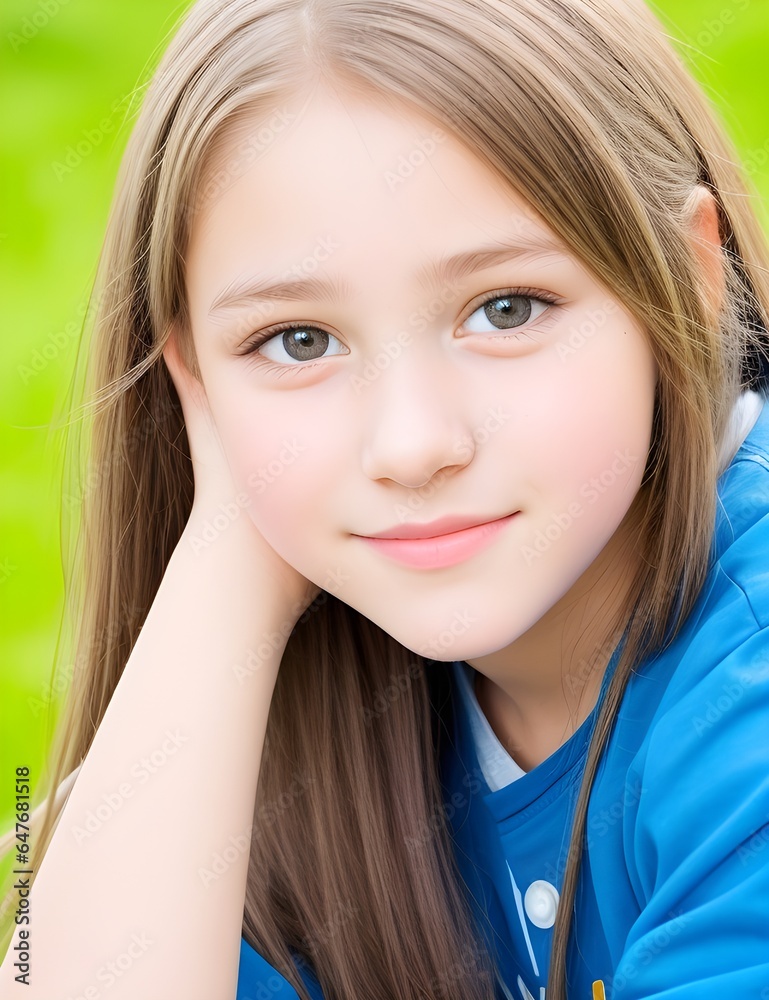portrait of a girl portrait of a girl