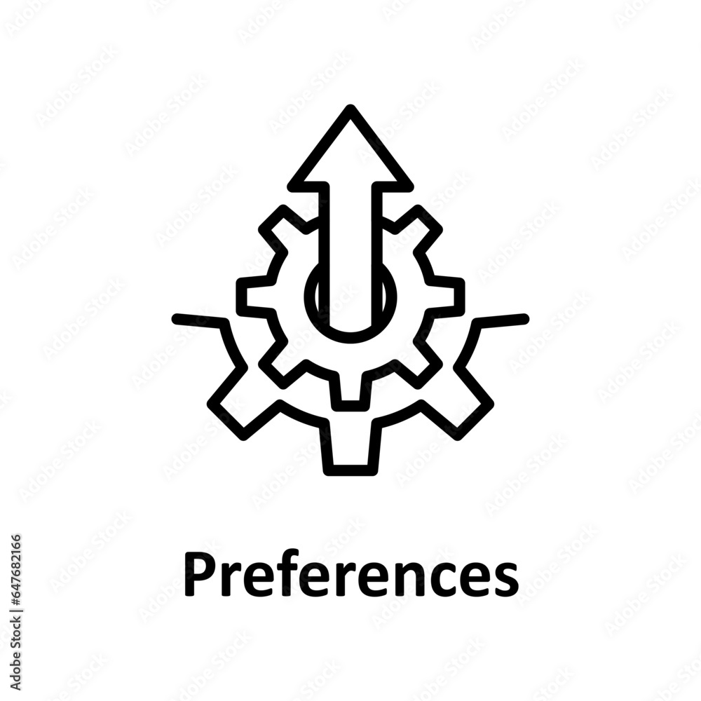 Preferences Vector Icon
Preferences Vector Icon