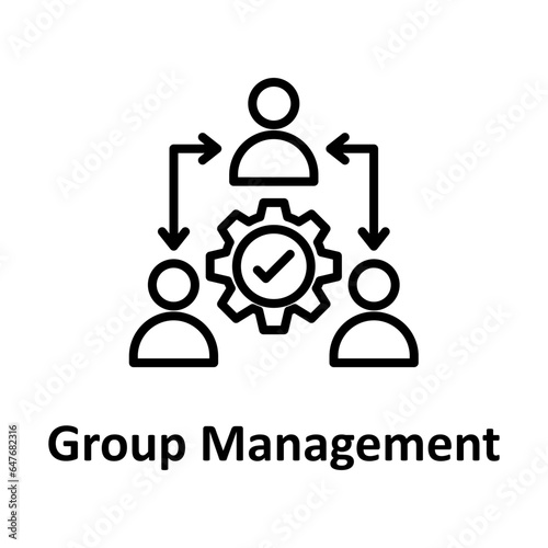  Team management Vector Icon 

