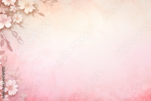 Pastel pink background for the design. Design of postcards, albums, notebooks.