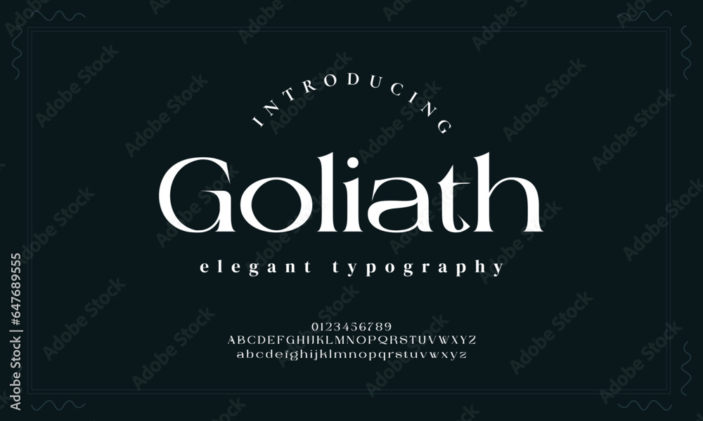 Thin serif font in modern style, this typeface has a big set of ligatures and alternates and can be used for logos