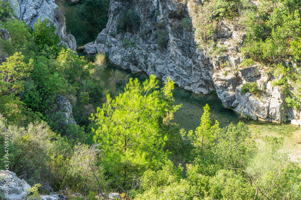 Scenic view of Kapuz Canyon is a testament to the power and beauty of nature. Its untouched wilderness and captivating landscapes make it an ideal destination for outdoor enthusiasts and nature lovers