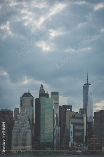 Manhattan Skyline Viewed from Brooklyn