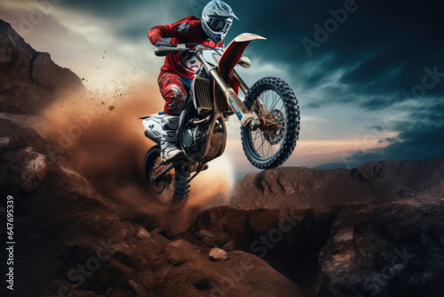 Adrenaline Rush: Off-Roading with a Cross Motorcycle