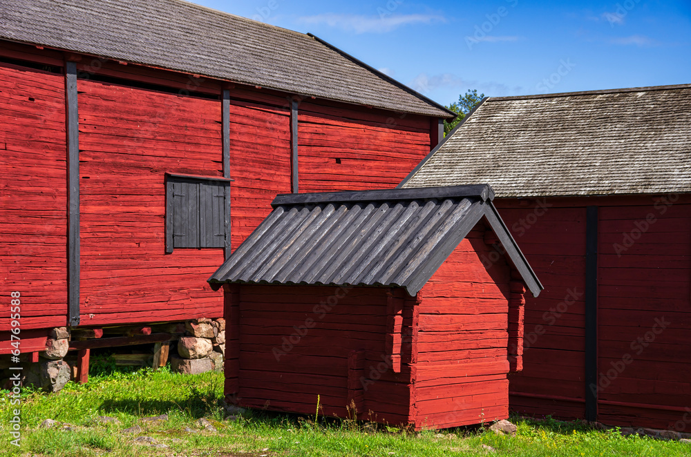 Stensjö by, Smaland, Sweden