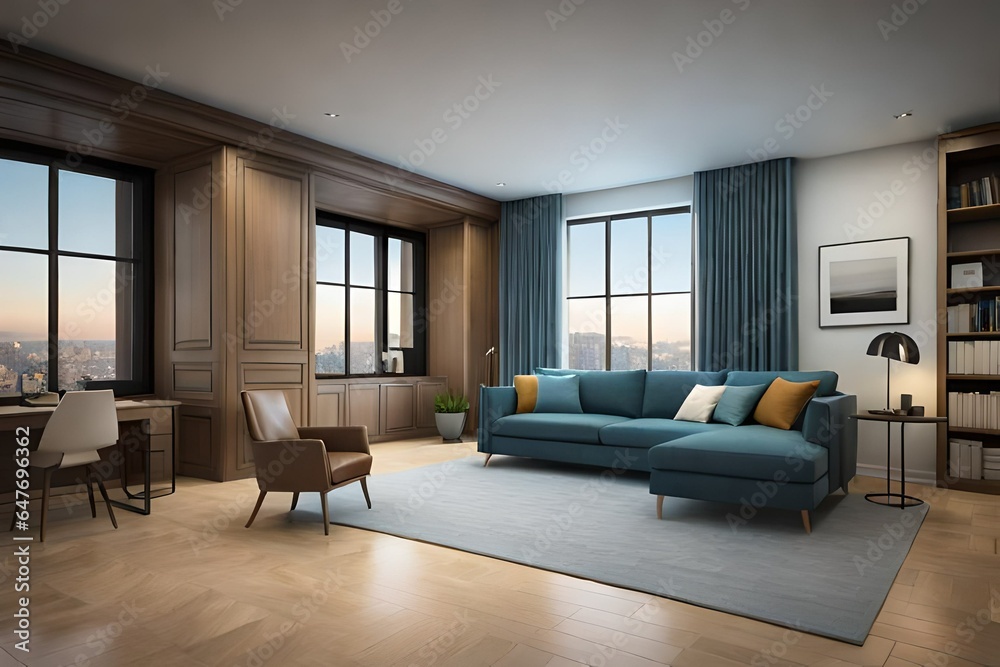 Fototapeta premium modern living room