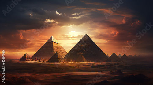  Pirâmides de Gizé, Egito