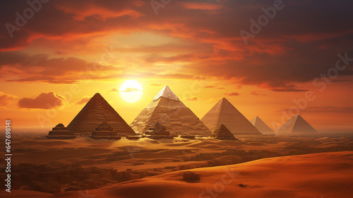 Pirâmides de Gizé, Egito