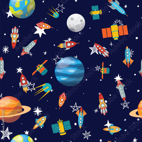 pattern with space