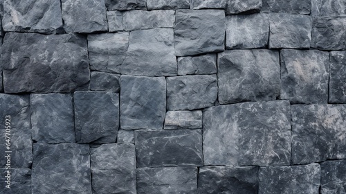 Grey stone wall background texture  3D render minimalist stone texture for presentation. 