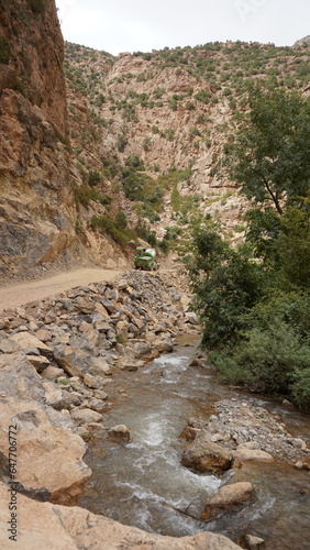 The passage berbere of Taghia Zawiyat Ahansal in Morocco photo