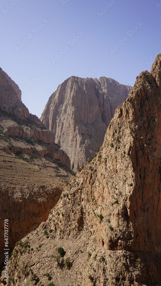 The passage berbere of Taghia Zawiyat Ahansal in Morocco