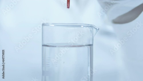 Wallpaper Mural For tests requiring serum, a blood sample is drawn into a glass containing no anticoagulant. Hand of scientist holding dna test tube in laboratory.  Deoxyribonucleic acid. Complete blood count. CBC. Torontodigital.ca