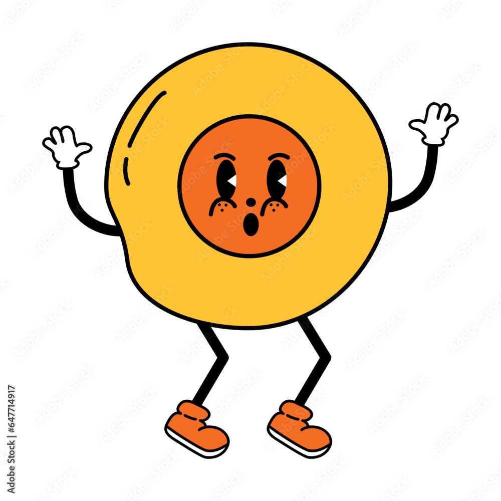 Food Retro Illustration