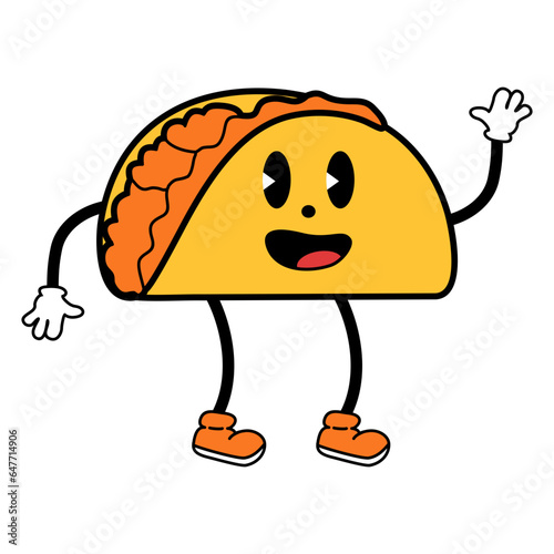 Food Retro Illustration