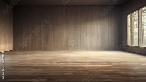 Crafting Creativity  An Empty Space with Wooden Walls     Perfect for Product Desig