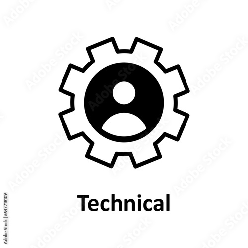 Human settings Vector Icon

