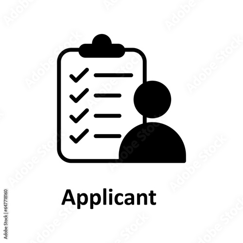 Candidate Vector Icon

