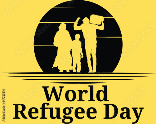 World Refugee Day illustration