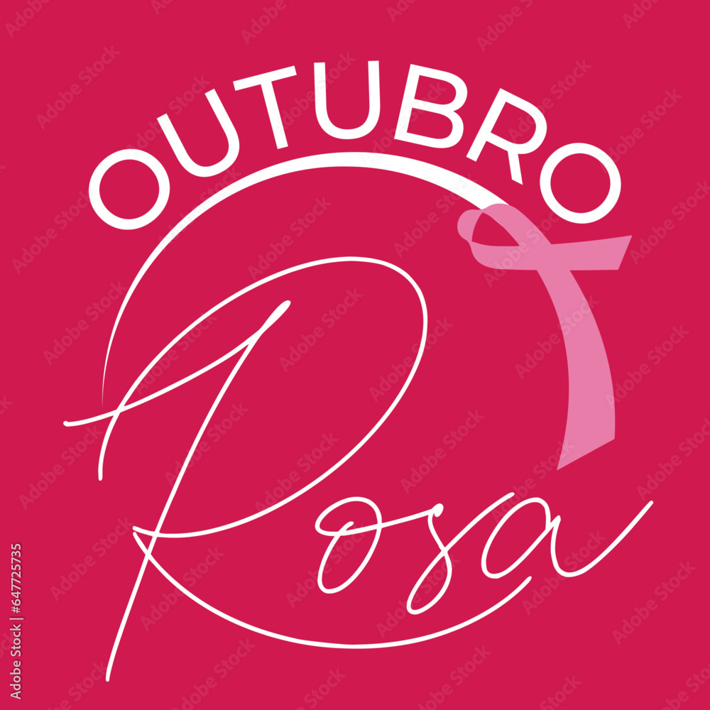 Selo de outubro rosa