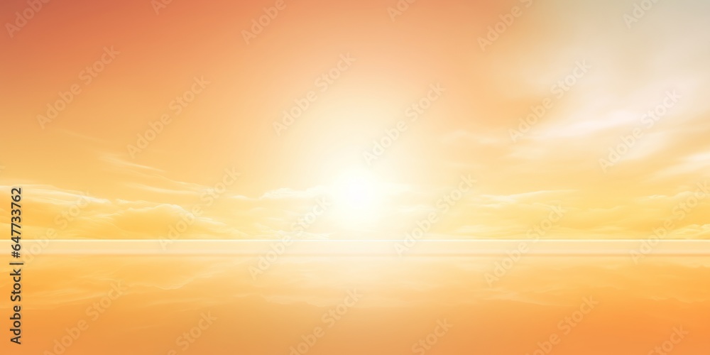 Abstract blurred sunrise background