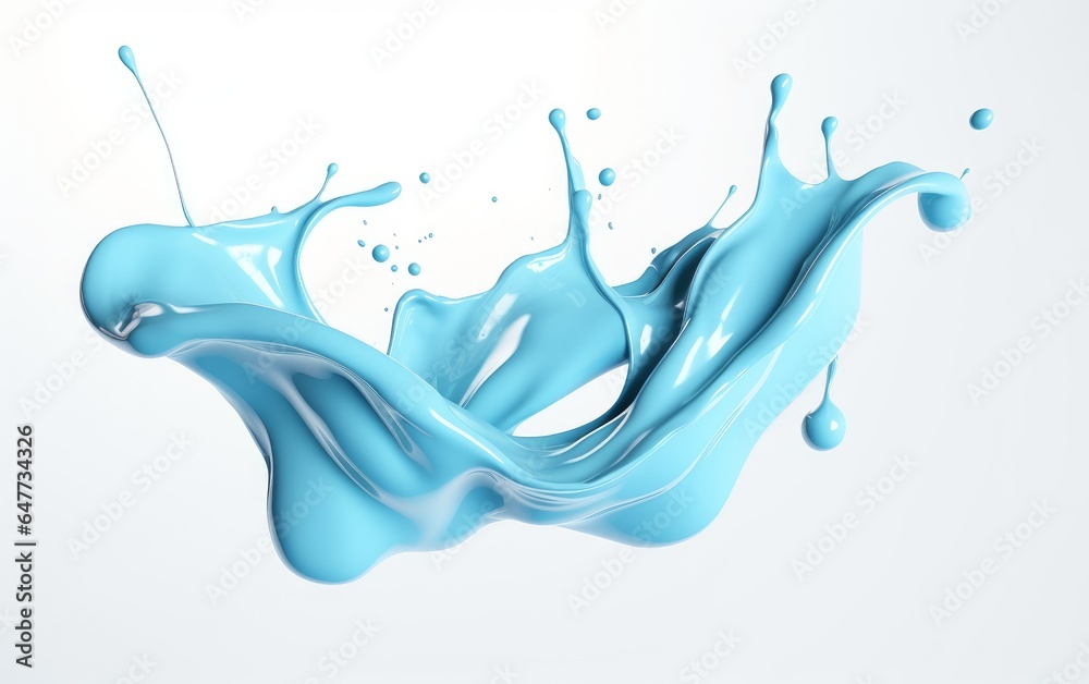 pastel blue paint on white background pastel blue paint on white background