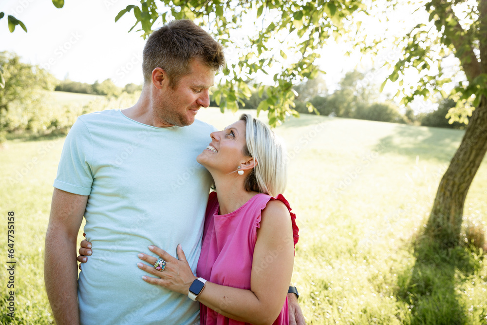 couple, love, man and woman outdoor in the nature couple, love, man and woman outdoor in the nature