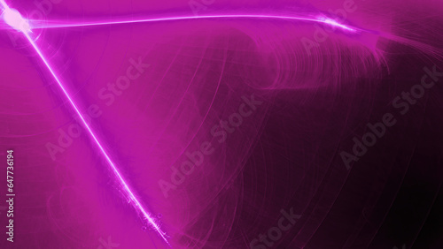 Abstract Pattern Of Pink And Purple Lines Curves Particles