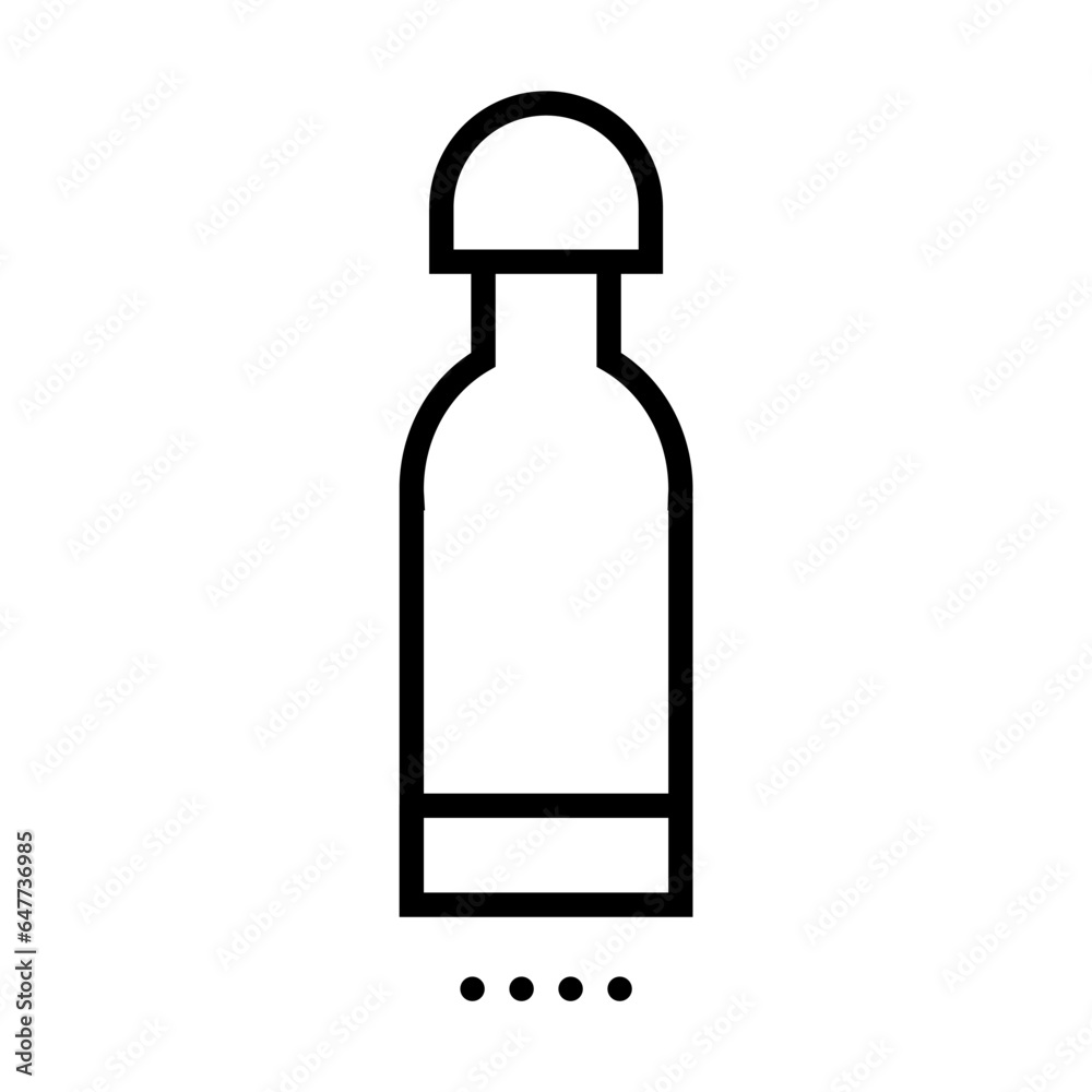 Simple outline of pepper pot with ground pepper vector icon. Black line drawing or cartoon illustration of spice isolated on white background. Food, cooking, condiments concept Simple outline of pepper pot with ground pepper vector icon. Black line drawing or cartoon illustration of spice isolated on white background. Food, cooking, condiments concept