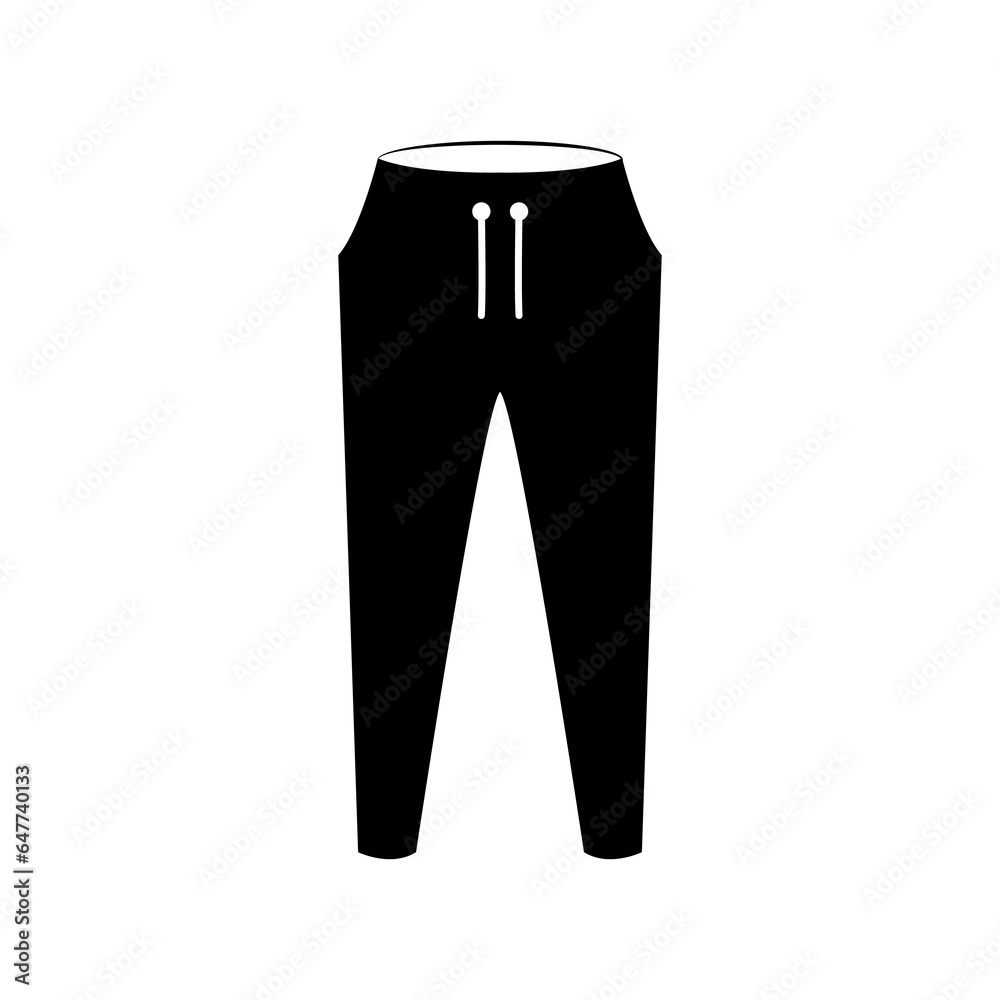 long pants icon vector long pants icon vector