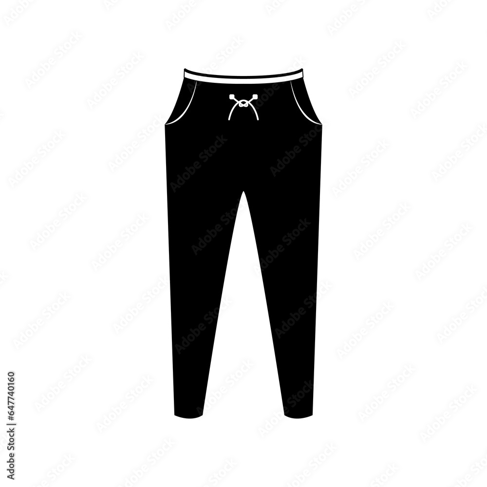 long pants icon vector long pants icon vector