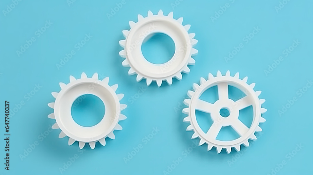 White Gears Generative AI
