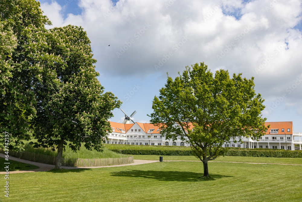 Walking in Sønderborg's streets, Sønderborg (German: Sonderburg), Southern Jutland: Synneborre) is a Danish city located on both sides of Als Sund,Denmark