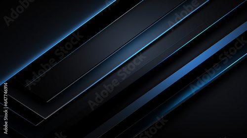 Modern black blue abstract background. Minimal. Color gradient.Webdesign © Dina