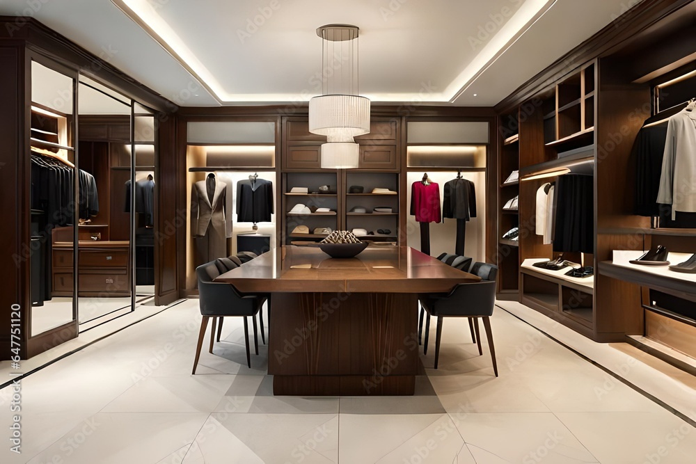 Fototapeta premium modern kitchen interior