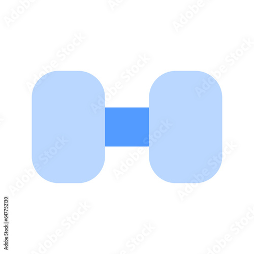 barbell duotone icon