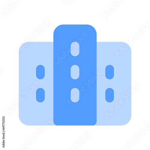 condo duotone icon