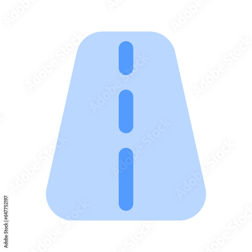 roadway duotone icon