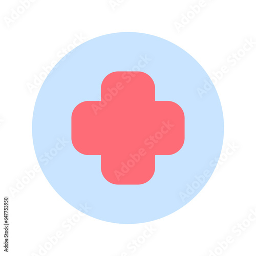 hospital flat icon