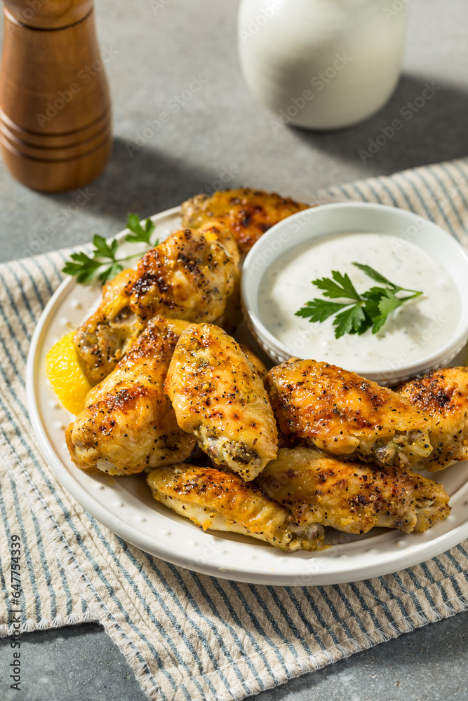 Homemade Spicy Lemon Pepper Chicken Wings Homemade Spicy Lemon Pepper Chicken Wings