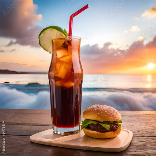 cocktail on the beach