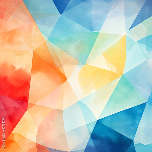 light color geometric background theme design illustration