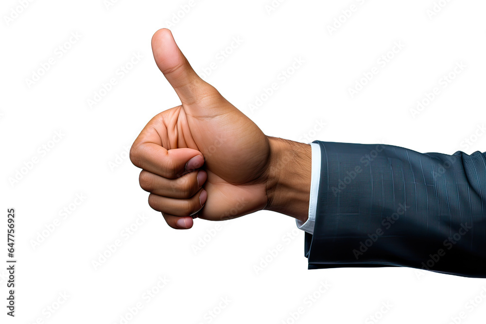 hand with thumb up hand with thumb up