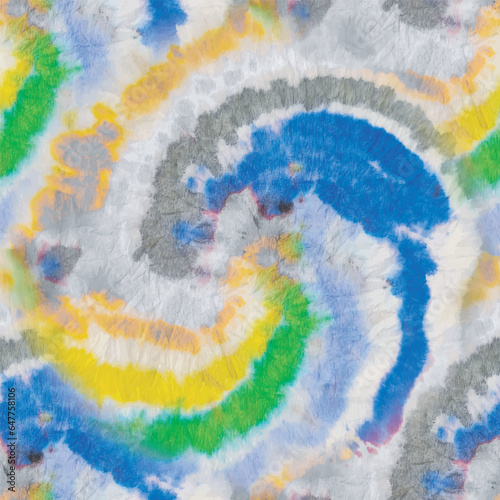 Tie Dye Vector Boho. Gray Shirt Watercolor. Yellow Blue Batik. Gray Seamless Batik. Blue Yellow Swirl. Blue Vector White Tie Dye. Green Yellow Tye Dye. Colorful Tiedye Pattern. Vector Dye Background